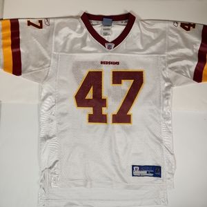 Washington Redskins Jersey YOUTH LARGE (14-16) #47 Chris Cooley NFL Reebok